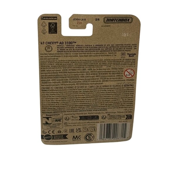 Matchbox ’47 Chevy AD 3100 Andes Mints Delivery Truck • Candy Series • New - Picture 2 of 7